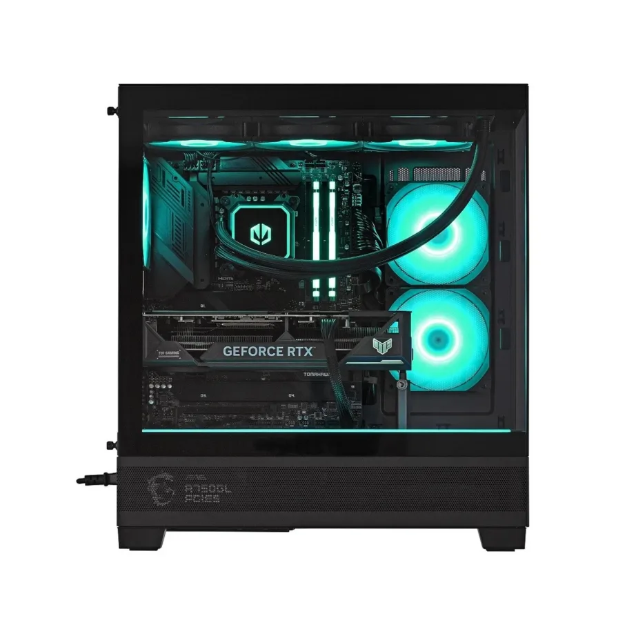 Actina KOMACNGIP0323 AMD Ryzen 7 7700X/32GB DDR5/1TB SSD/Radeon RX 9070 XT 16GB/midi tower must mänguarvuti – 4