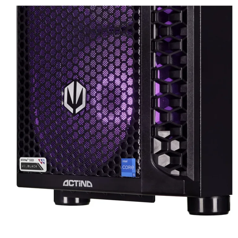 Actina KOMACNGIP0366 Intel Core i5-12400F/16GB/1TB SSD/RTX 5060 8GB must mänguriarvuti, Wi-Fi 6E, 600W Bronze