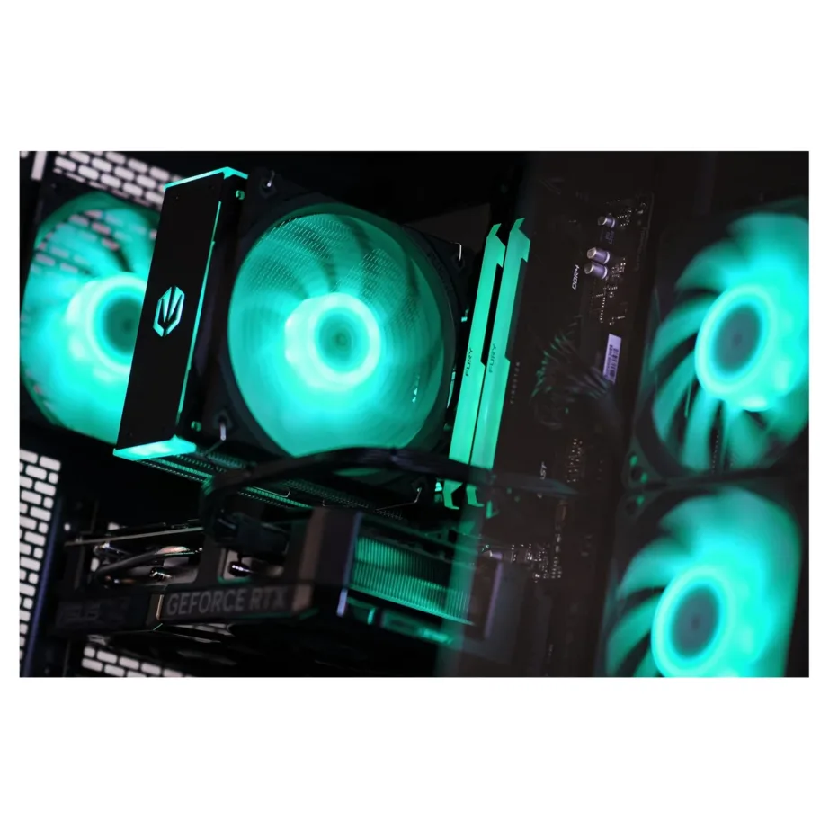 Actina KOMACNGIP0373 Ryzen 5 7500F/32GB DDR5/1TB SSD/RTX 5060/650W must 32GB mänguarvuti (Midi Tower, Wi-Fi 6E, Windows puudub) – 5