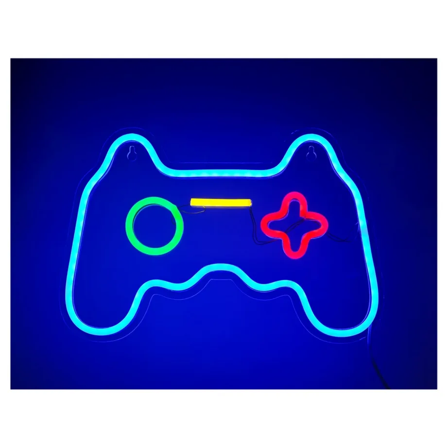 Actis ACS-NEON PAD 340 × 161,5 × 20 mm USB mitmevärviline PCV LED-neoonlamp siseruumidesse – 5