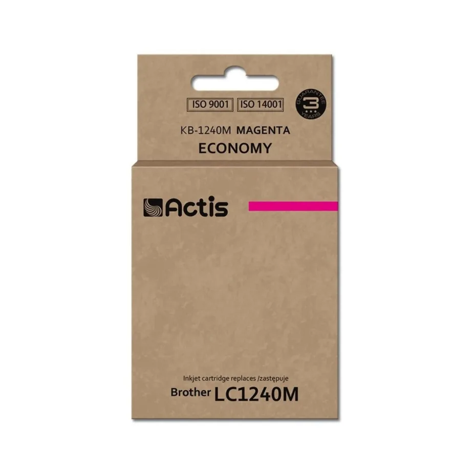 Actis KB-1240M 19 ml magenta tindikassett Brother LC1240M/LC1220M asenduseks, ühilduv DCP ja MFC tintprinteritega