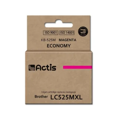 Actis KB-525M 15 ml magenta tindikassett (asendab Brother LC525M, ühilduv DCP-J100/J105, MFC-J200)