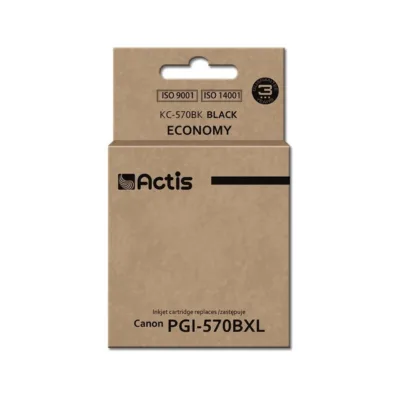Actis KC-570BK 22 ml must pigmenttindikassett Canon PGI-570BK asendamiseks Canon Pixma printeritele
