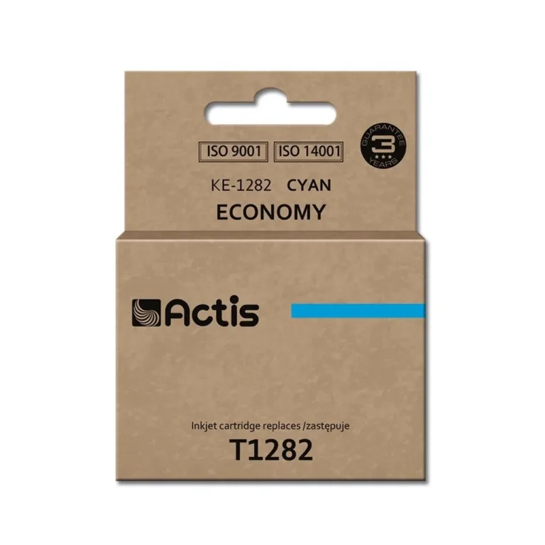 Actis KE-1282 13 ml tsüaan tindikassett (asendab Epson T1282) dye-tint Epson Stylus/SX/BX printeritele