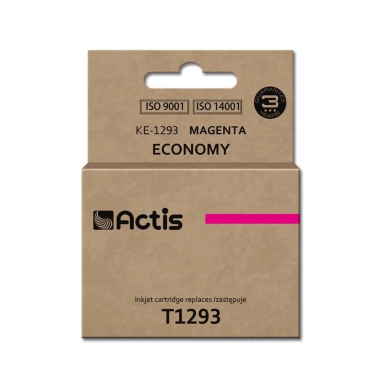 Actis KE-1293 15 ml magenta asendustint (Epson T1293), dye-tint, tindiprinterile Epson Stylus/Office/WorkForce