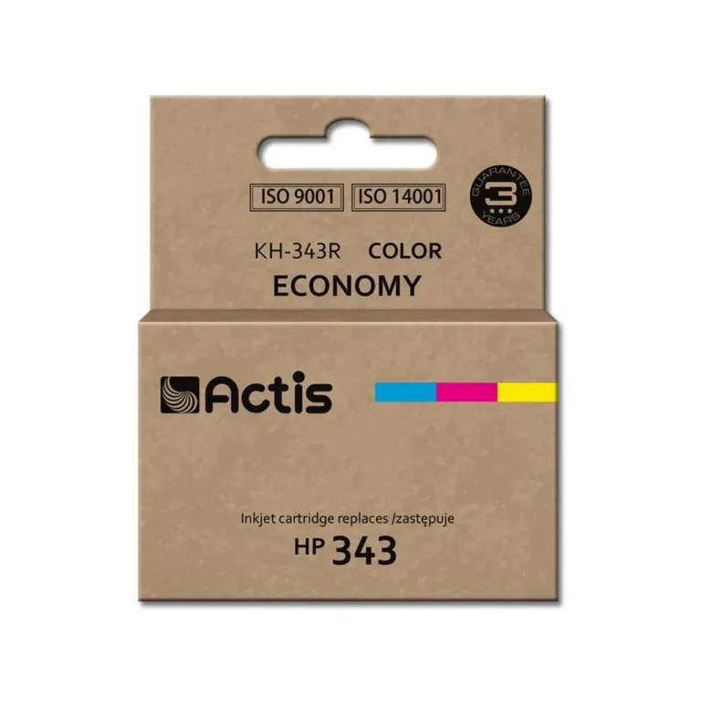 Actis KH-343R värviline tint 18 ml HP 343 C8766EE asenduskassett, dye-tint, HP printeritele