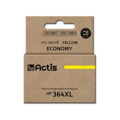 Actis KH-364YR 12 ml kollane asendustindikassett HP 364XL printeritele