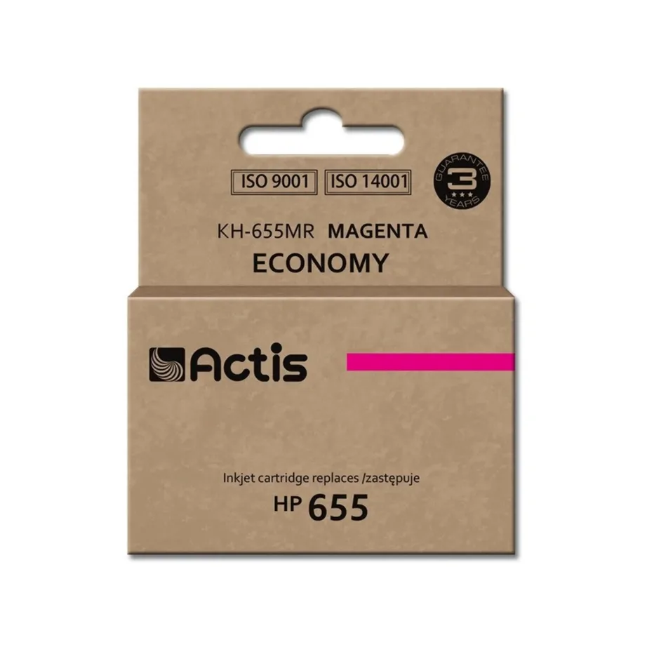 Actis KH-655MR 12 ml magenta asendustindikassett HP 655 CZ111AE jaoks HP Deskjet Ink Advantage printeritele