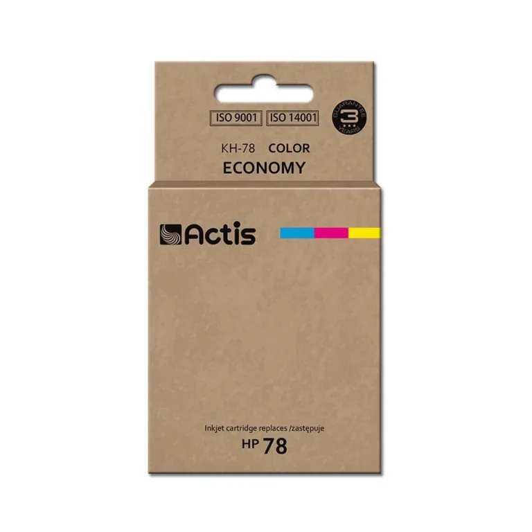 Actis KH-78 47 ml värviline tindikassett (asendus HP 78 C6578D, dye-tint, 1200 lehte, sobib HP DeskJet/OfficeJet/PSC printeritele)
