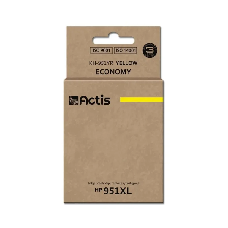 Actis KH-951YR 25 ml kollane ühilduv tindikassett HP 951XL jaoks HP Officejet Pro 8100/8600/8610/8620 printeritele