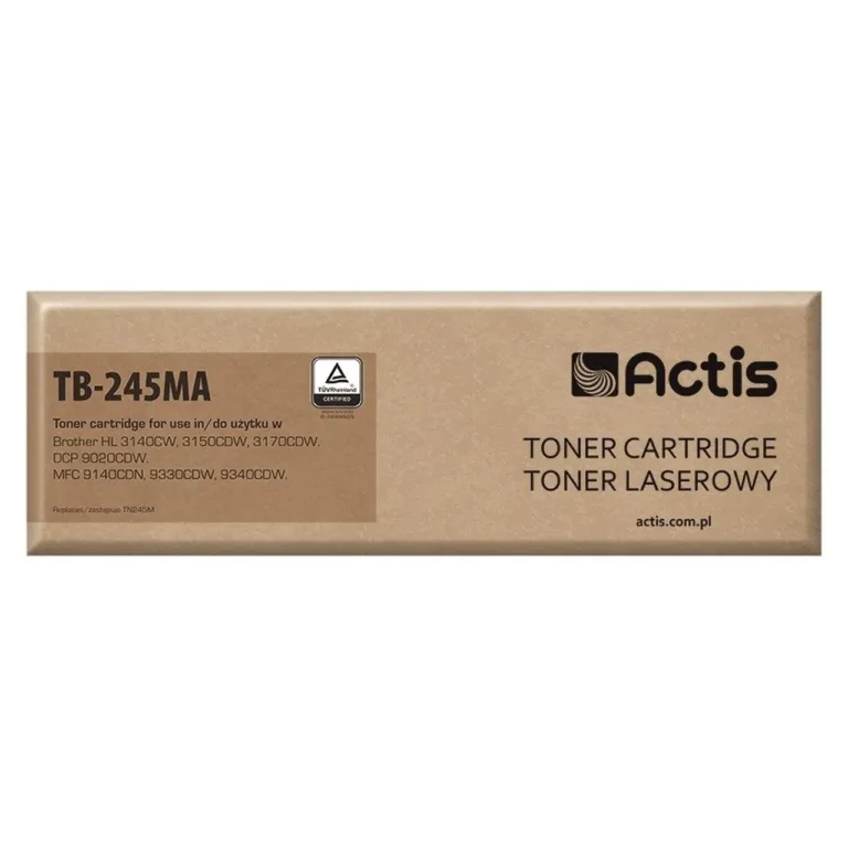Actis TB-245MA magenta laser-tooner Brother TN-245M asenduseks, 2200 lehekülge, ühilduv Brother HL/DCP/MFC