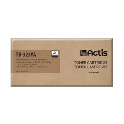 Actis TB-325YA kollane tooner Brother TN-325Y asendus, XL, 3500 lk, ühilduv Brother HL/DCP/MFC printeritega