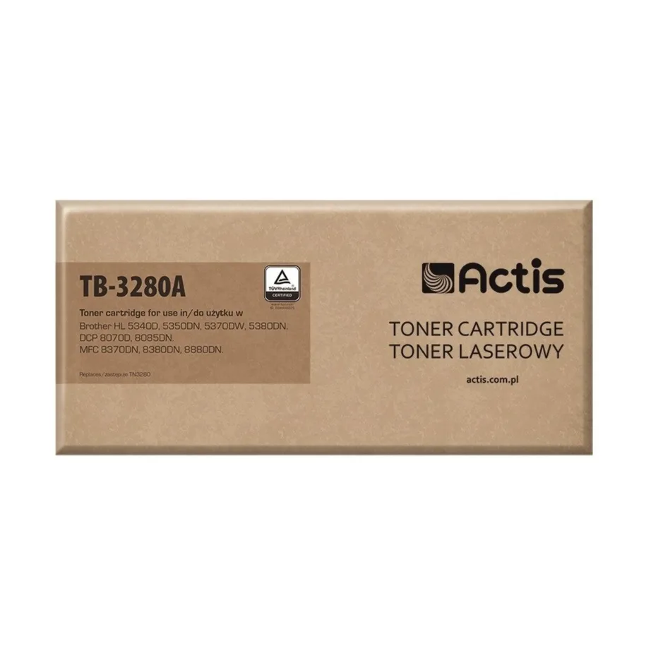 Actis TB-3280A must lasertooner Brother TN-3280 asendus, 8000 lehekülge, 1 tk