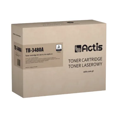 Actis TB-3480A must ühilduv Brother TN-3480 tooner, 8000 lk, ühilduv Brother DCP/HL/MFC printeritega