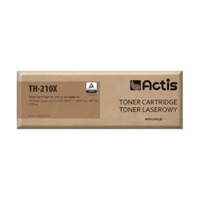 Actis TH-210X must lasertooner HP 131X CF210X/Canon CRG-731BH asendaja, 2400 lk, ühilduv HP Color LaserJet Pro 200 ja Canon i-SENSYS printeritega