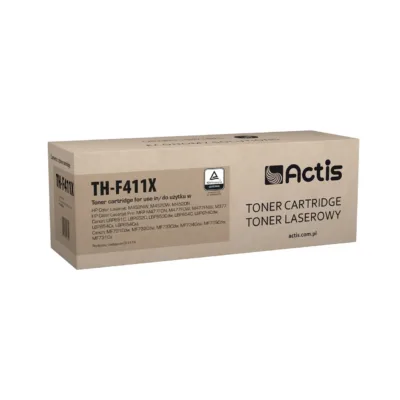 Actis TH-F411X XL tsüaan toonerkassett (HP 410X CF411X asendus, 5000 lehte, HP/Canon ühilduv, 1 tk)