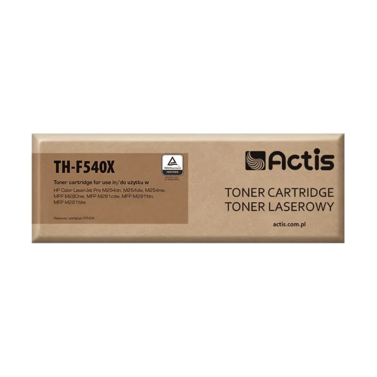 Actis TH-F540X ühilduv must XL tooner HP 203X CF540X jaoks, 3200 lehekülge, LaserJet Pro/MFP printeritele