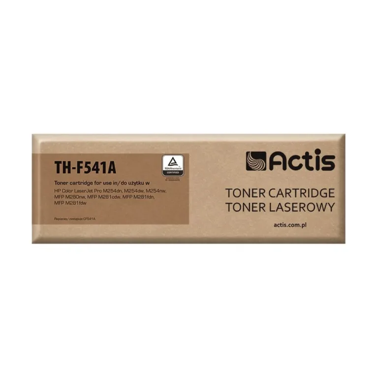 Actis TH-F541A sinine (cyan) XL tooner HP 203A CF541A asenduseks, 1300 lk, LaserJet Pro M254/M281/M280 printeritele