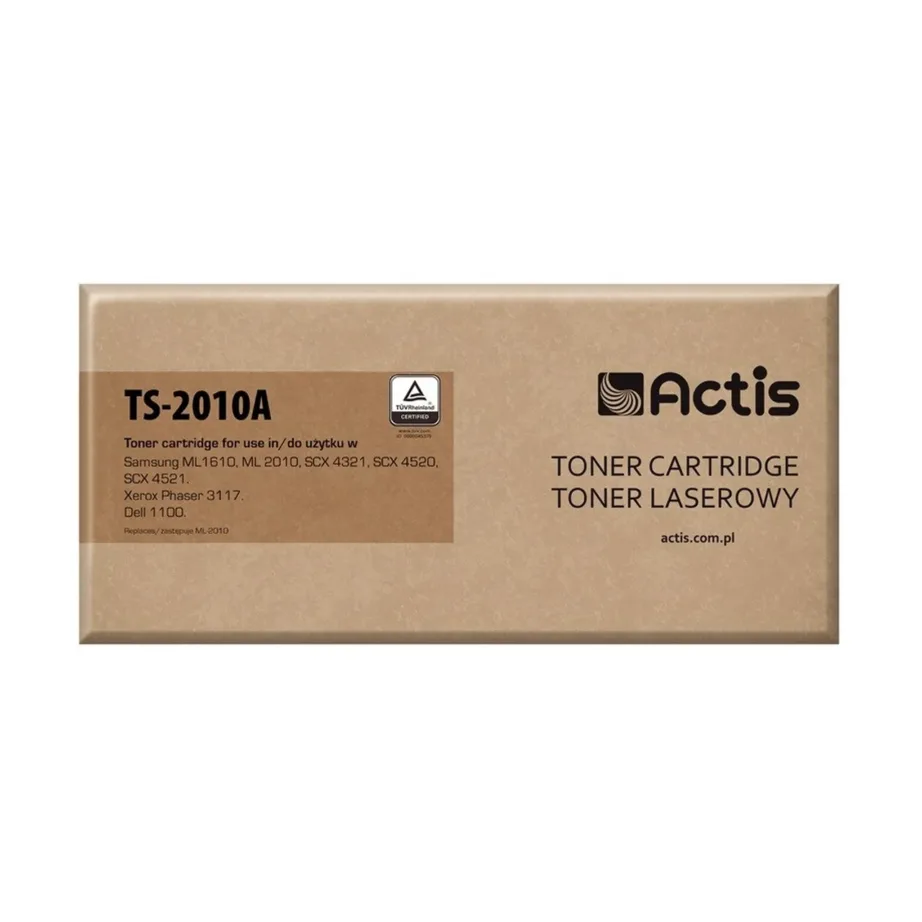 Actis TS-2010A must tooner Samsung ML-1610D2/ML-2010D3 asenduseks, 3000 lehekülge, standardtootlikkus, 1 tk