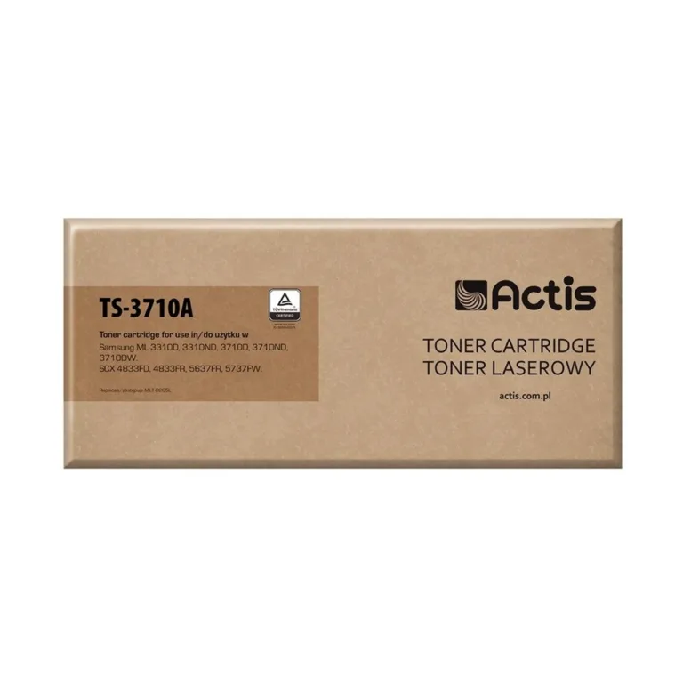 Actis TS-3710A must laser toonerkassett Samsung MLT-D205L asendus, 5000 lehekülge, ühilduv ML-3310ND/ML-3710/SCX-5737 seeriaga