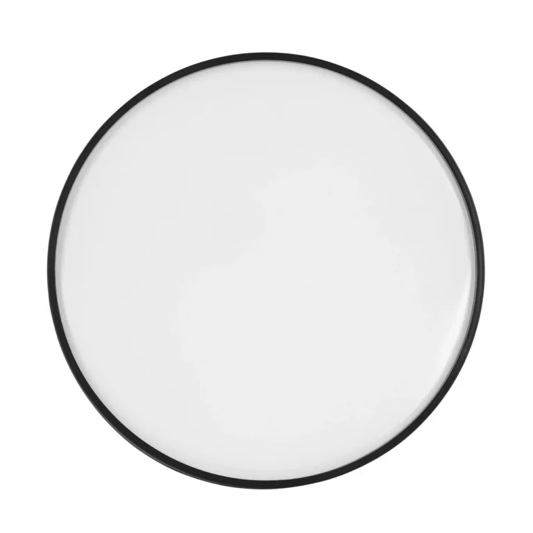 Activejet AJE-AIDA 24W, 39 cm ümar valge/must LED laevalgusti, 4000K neutraalne valgus, 2580 lm, IP20, siseruumidesse