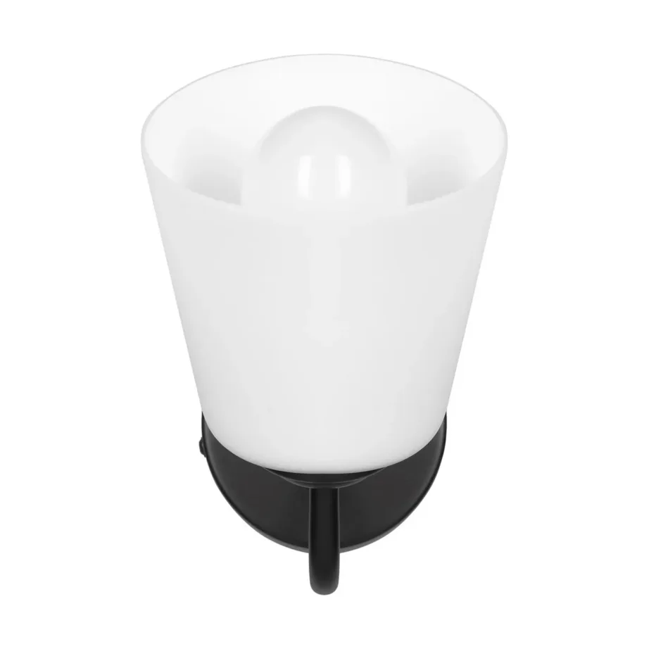 Activejet AJE-ALMA 1P must metallist 28×18 cm E27 seinavalgusti siseruumidesse – 2