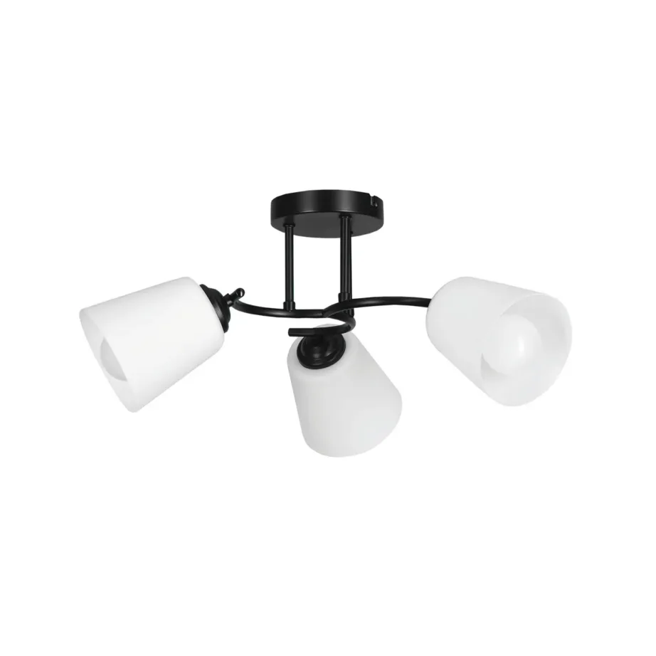 Activejet AJE-ALMA 3P 50 cm must metallist rippvalgusti 3xE27 ilma pirnideta siseruumidesse