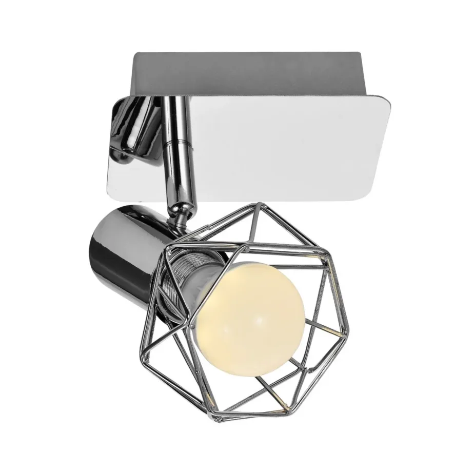 Activejet AJE-BLANKA 1P 80x120x125 mm hõbedane metallist süvistatav kohtvalgusti E14 siseruumidesse