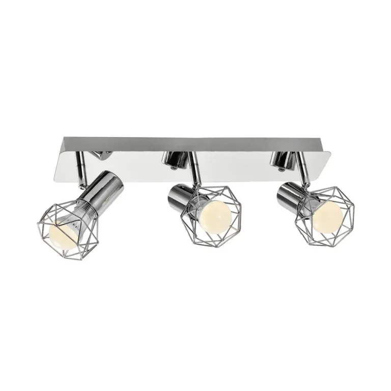 Activejet AJE-BLANKA 3P 400x80 mm 3xE14 hõbedane modernne laevalgusti siseruumidesse