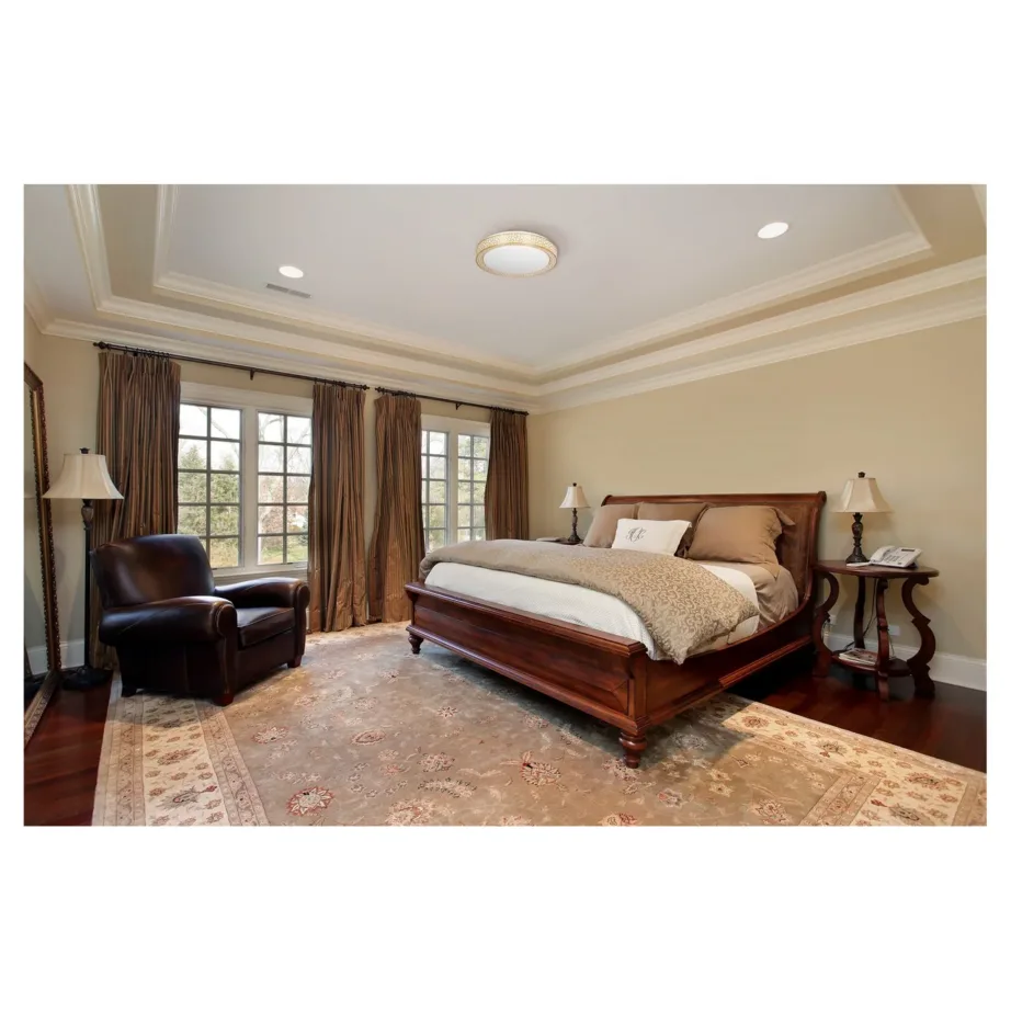 Activejet AJE-BONI 23W 39 cm LED laelamp, valge/kuldne, IP20, neutraalne valgus, siseruumidesse – 4