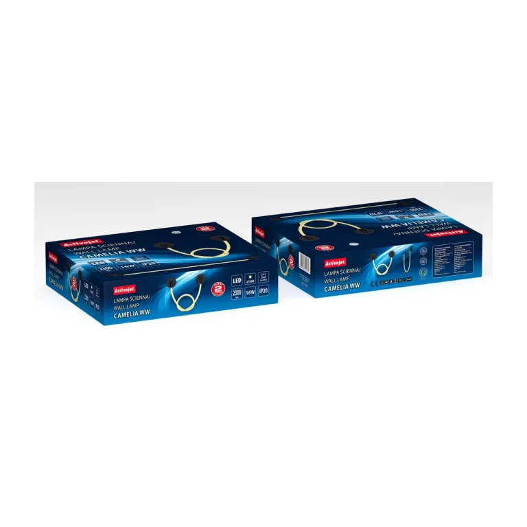 Activejet AJE-CAMELIA WW 158 cm must 16W LED seinavalgusti 2300 lm soojavalge siseruumidesse