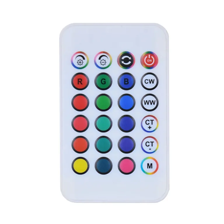 Activejet AJE-CERES RGB 4W valge LED dekoratiivlamp, 350 mm, kaugjuhtimispuldiga, siseruumidesse