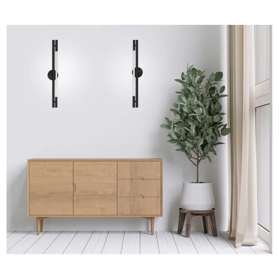 Activejet AJE-CHARLIE NW 798x120x65 mm must LED seinavalgusti 8W 4000K IP20 siseruumidesse – 8