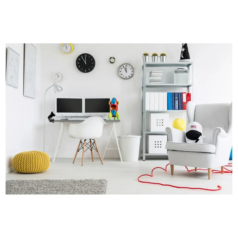 Activejet AJE-CLIP LAMP BLACK 170×120 mm must metallist klambriga laualamp E27 sokliga, reguleeritava peaga - 4