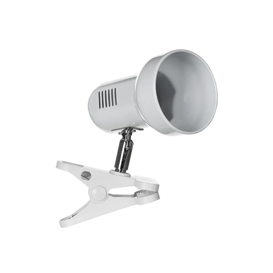 Activejet AJE-CLIP LAMP WHITE 170×120 mm valge klambriga laualamp, metall/plastik, E27 sokkel, 60 W – 2