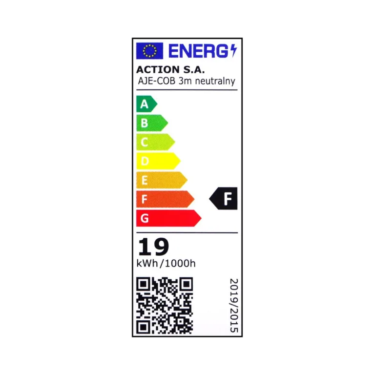 Activejet AJE-COB 3 m neutraalvalge LED-valgustusriba, 1850 lm, 19 W, IP20 sisetingimustesse