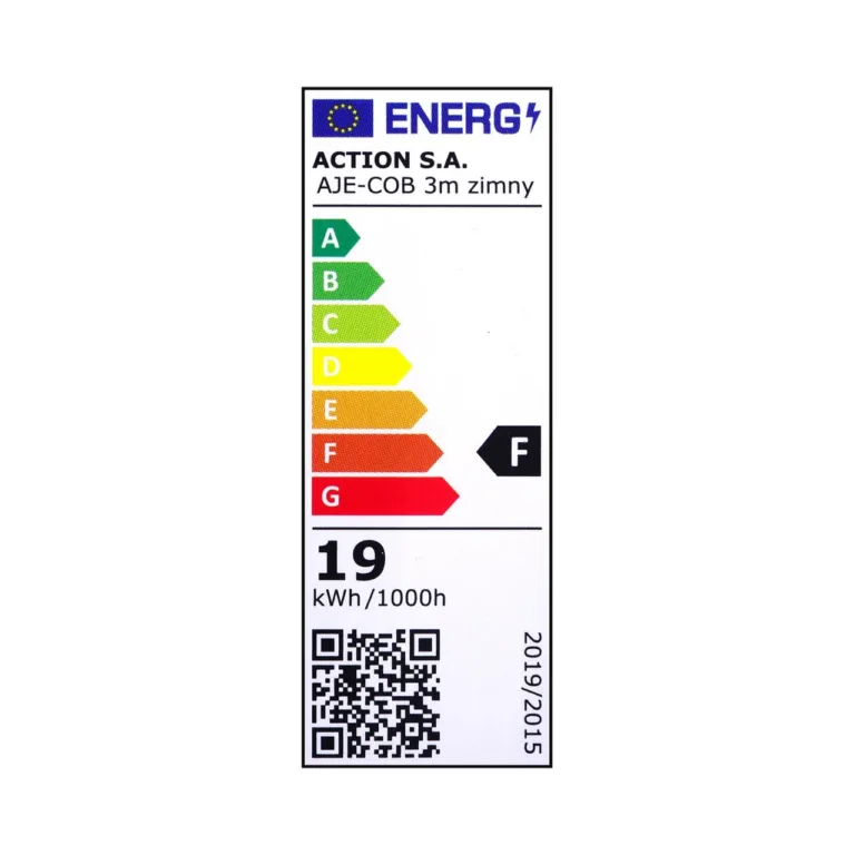 Activejet AJE-COB 3m 1850 lm külmvalge LED valgusriba IP20, 19 W, siseruumidesse