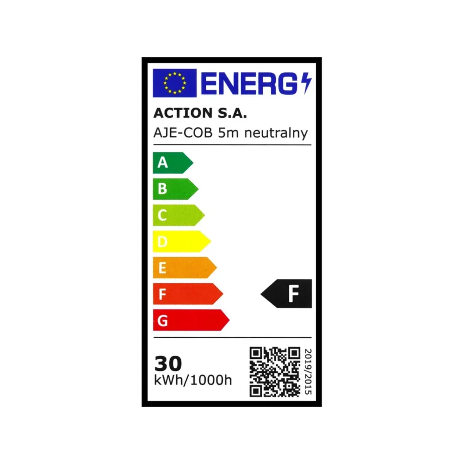 Activejet AJE-COB 5 m 2950 lm neutraalvalge IP20 LED valgusriba siseruumidesse – 2