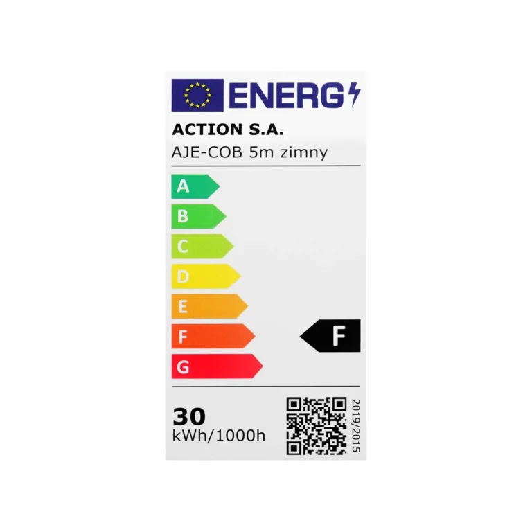 Activejet AJE-COB 5m IP20 külm valge 2950 lm LED valgusriba siseruumidesse