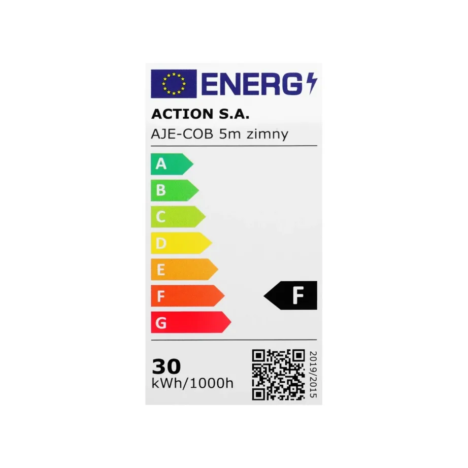 Activejet AJE-COB 5m IP20 külm valge 2950 lm LED valgusriba siseruumidesse – 6