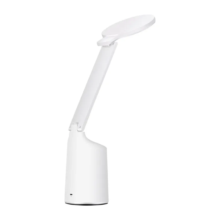 Activejet AJE-FUTURE 7W valge laetav LED-laualamp puutetundliku hämardi ja muudetava valgusvärviga, 365x118x89 mm