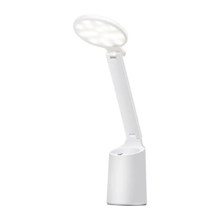 Activejet AJE-FUTURE 7W valge laetav LED-laualamp puutetundliku hämardi ja muudetava valgusvärviga, 365x118x89 mm