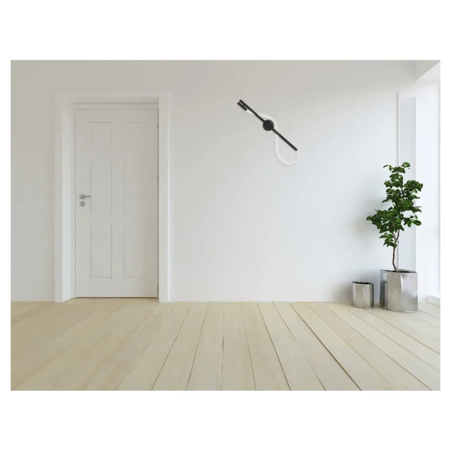 Activejet AJE-GINO NW 900x250x65 mm must 14 W LED seinavalgusti, neutraalne valge valgus, lülitiga, siseruumidesse – 7