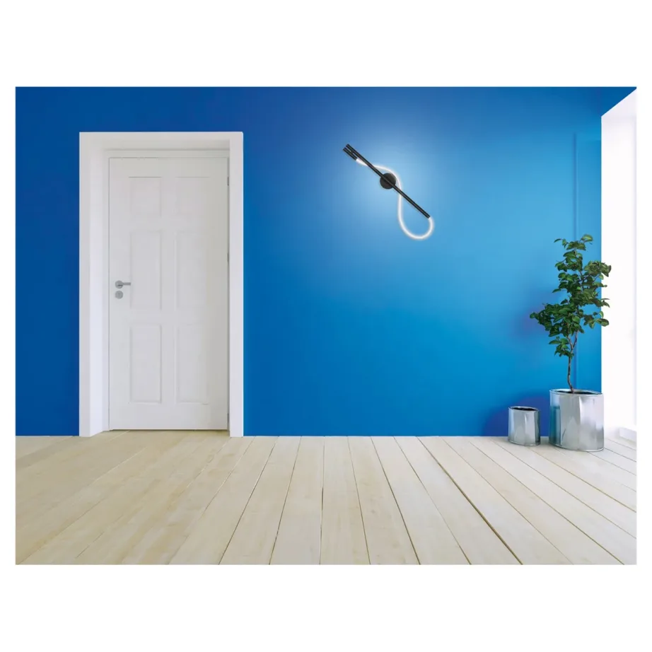 Activejet AJE-GINO NW 900x250x65 mm must 14 W LED seinavalgusti, neutraalne valge valgus, lülitiga, siseruumidesse – 8