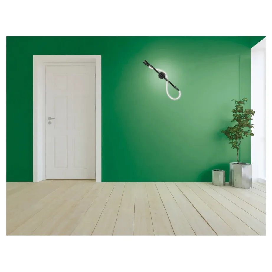 Activejet AJE-GINO NW 900x250x65 mm must 14 W LED seinavalgusti, neutraalne valge valgus, lülitiga, siseruumidesse – 9