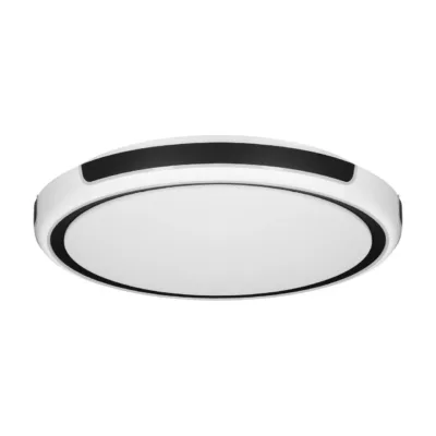 Activejet AJE-GIOVANNI 40W 51 cm must/valge ümmargune LED laevalgusti, 4000K, 5000 lm, IP20 siseruumidesse