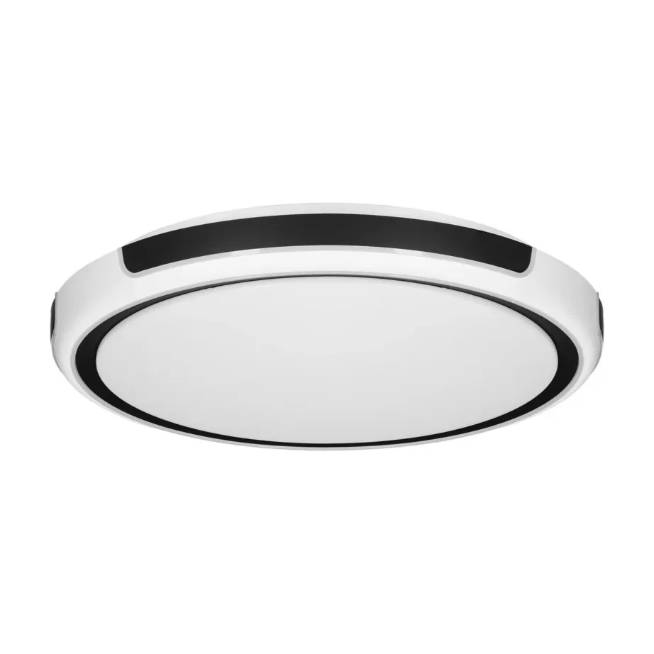 Activejet AJE-GIOVANNI 40W 51 cm must/valge ümmargune LED laevalgusti, 4000K, 5000 lm, IP20 siseruumidesse