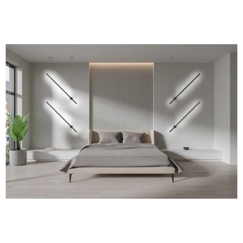 Activejet AJE-HILTON NW 900 mm must LED seinavalgusti siseruumidesse – 3