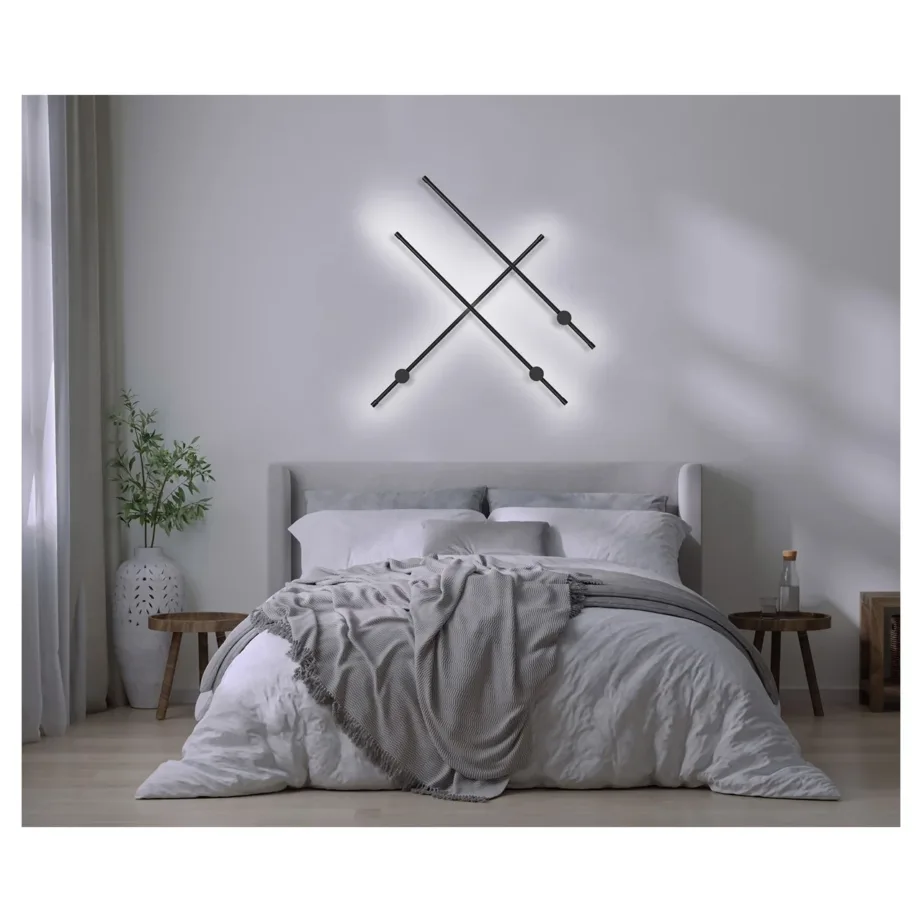 Activejet AJE-HILTON NW 900 mm must LED seinavalgusti siseruumidesse – 6