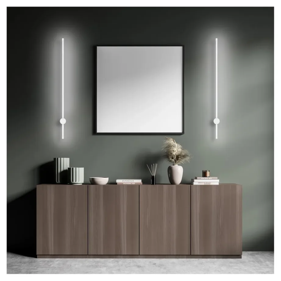 Activejet AJE-HILTON White 900 mm valge LED seinavalgusti, 13 W, 4000 K neutraalne valgus, alumiinium, siseruumidesse – 9